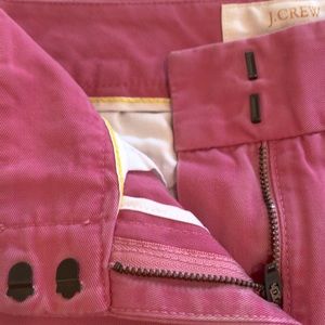 J. Crew Classic Twill Pink Chino Bermuda Shorts 🩳